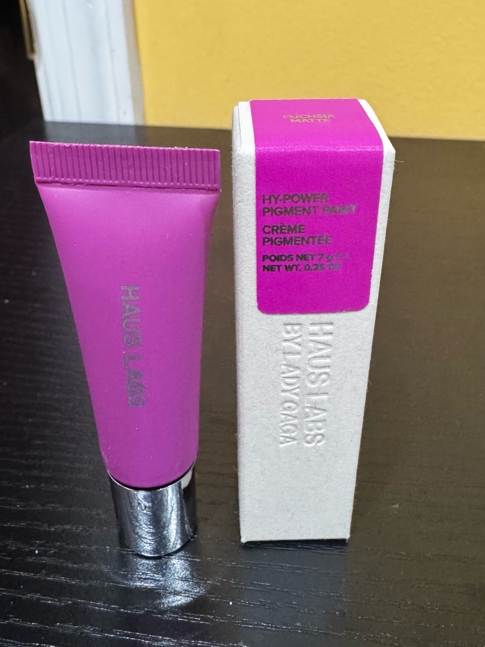 Haus Labs By Lady Gaga Hy-Power Pigment Paint Creme Fucsia Matte shade
